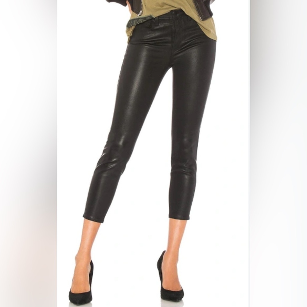 KORAL 💋 100% Lamb Leather Boyfriend Crop, 26, NWT